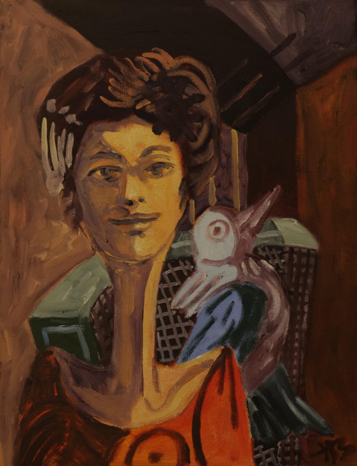 Femme et oiseau - 2007