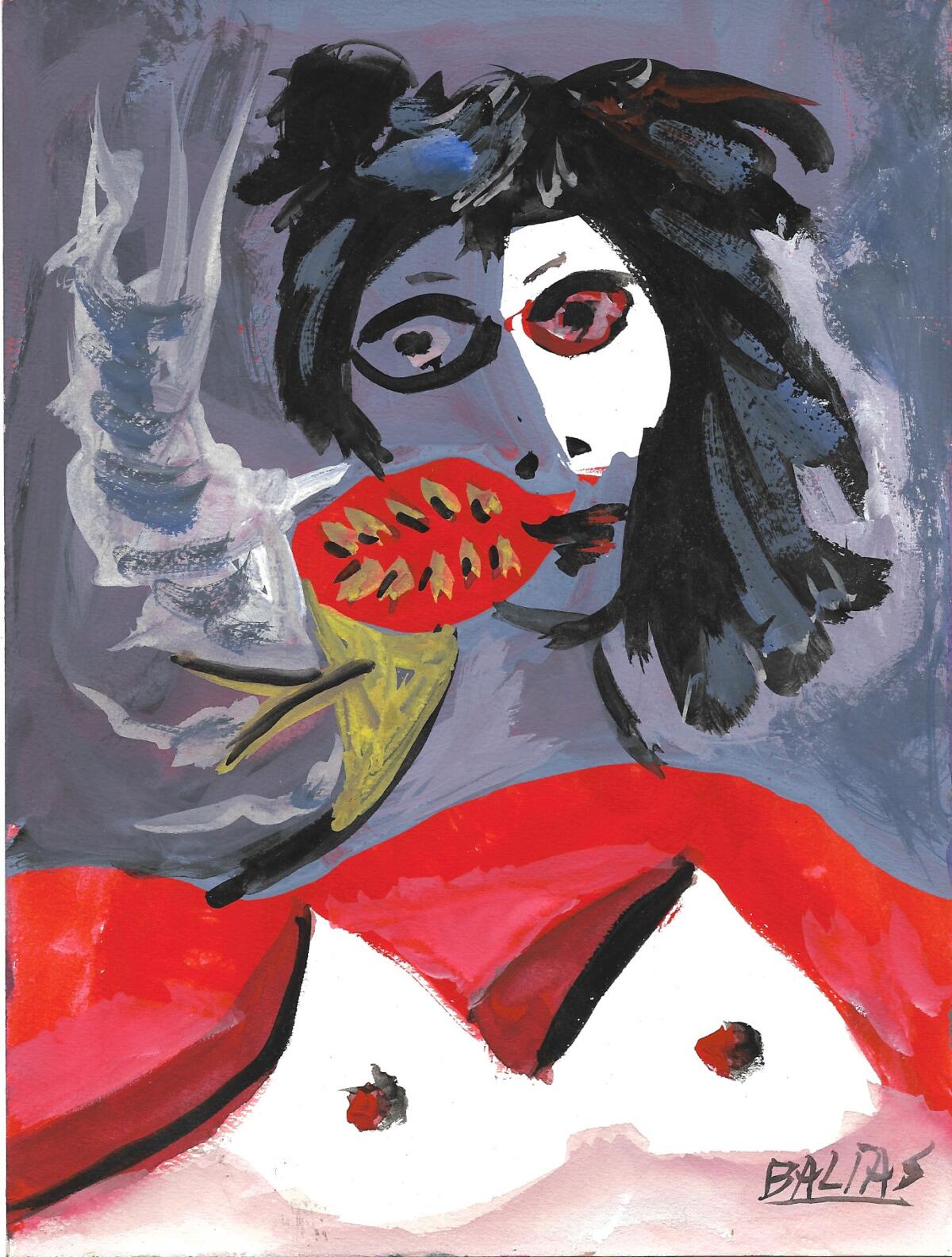 Gouache 24 - 1984