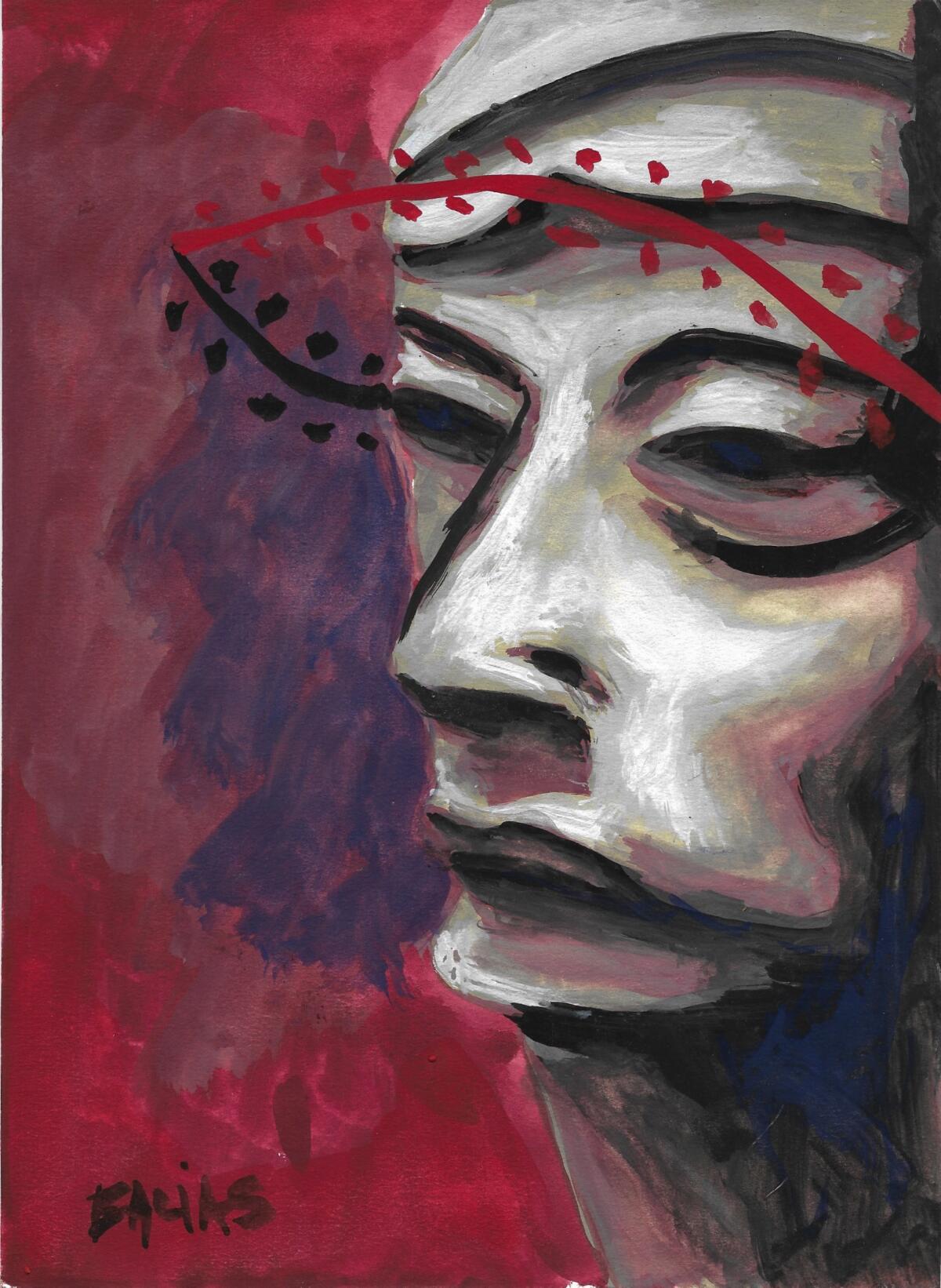 Gouache 3 - 1992