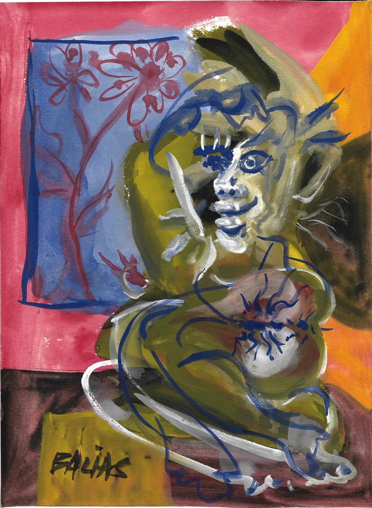 Gouache 6 - 1992