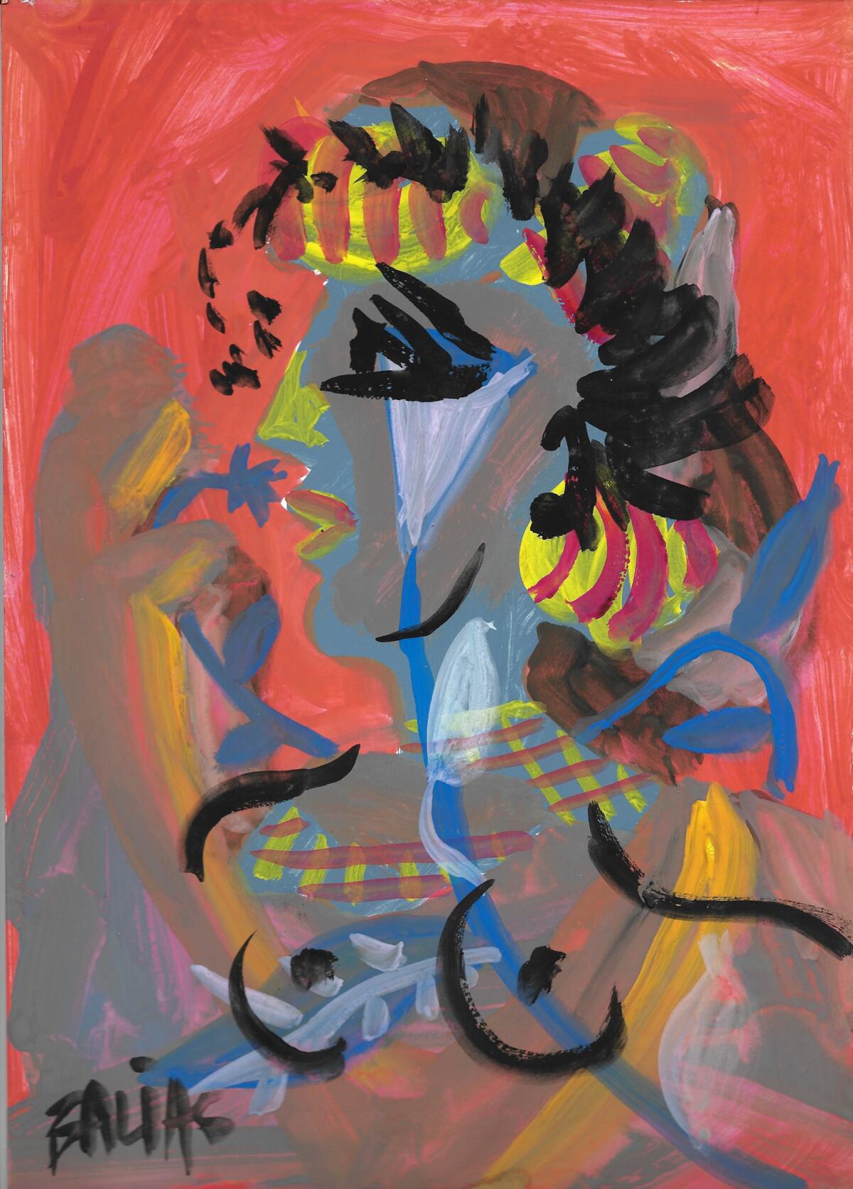 Gouache 7 - 1992