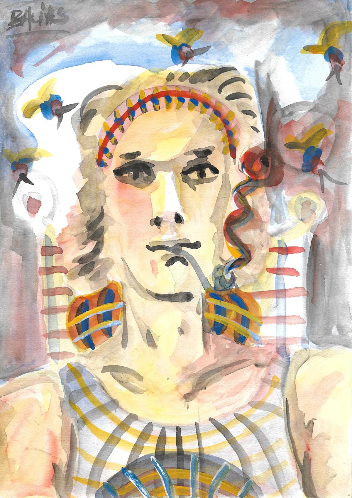 Gouache 8 - 1990